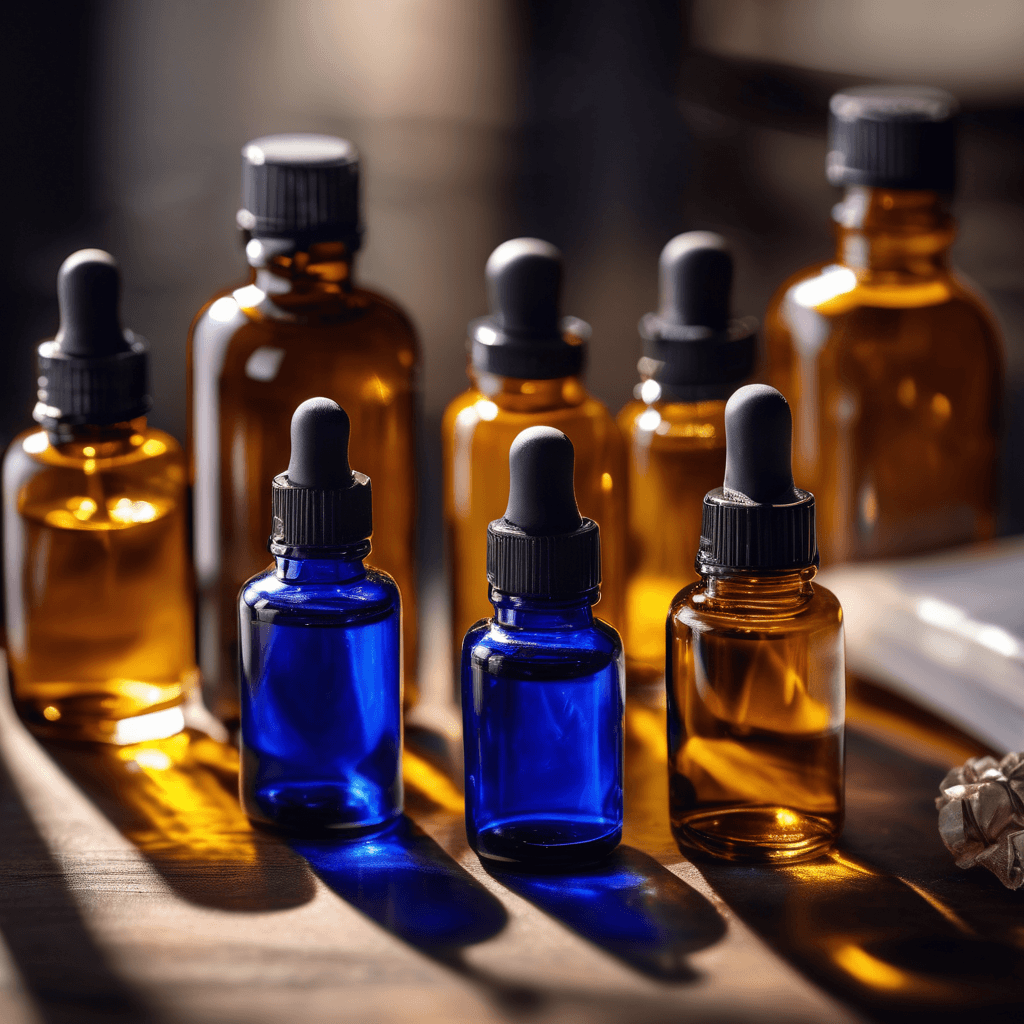Botol Essential Oil Kaca: Amber vs Cobalt Blue untuk UV Protection