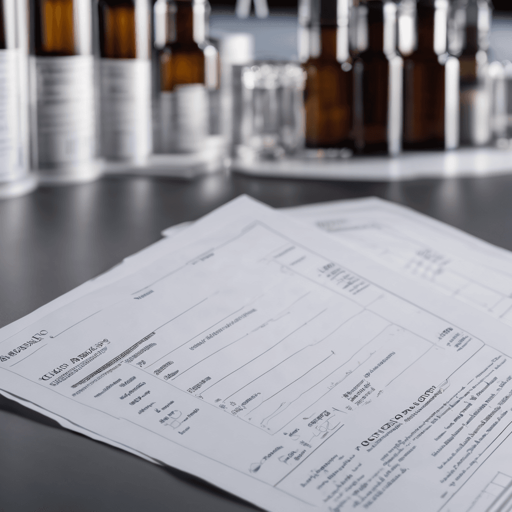 Sertifikat Analisis (CoA) untuk Kemasan Kaca Farmasi