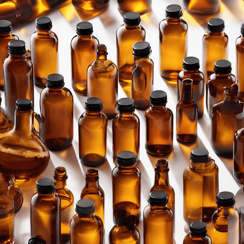 Botol Kaca Amber Sirup Obat: Standar Tipe III Soda-Lime