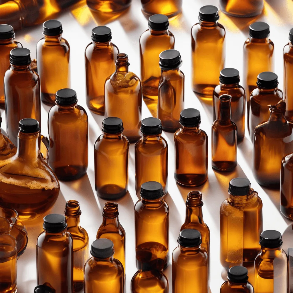 Botol Kaca Amber Sirup Obat Standar Tipe Iii Soda Lime