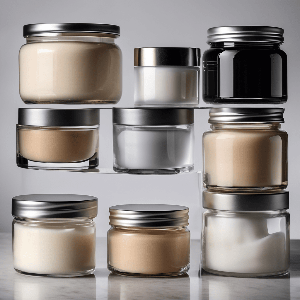 Jar Kaca Kosmetik Premium untuk Krim dan Skincare Terbaik