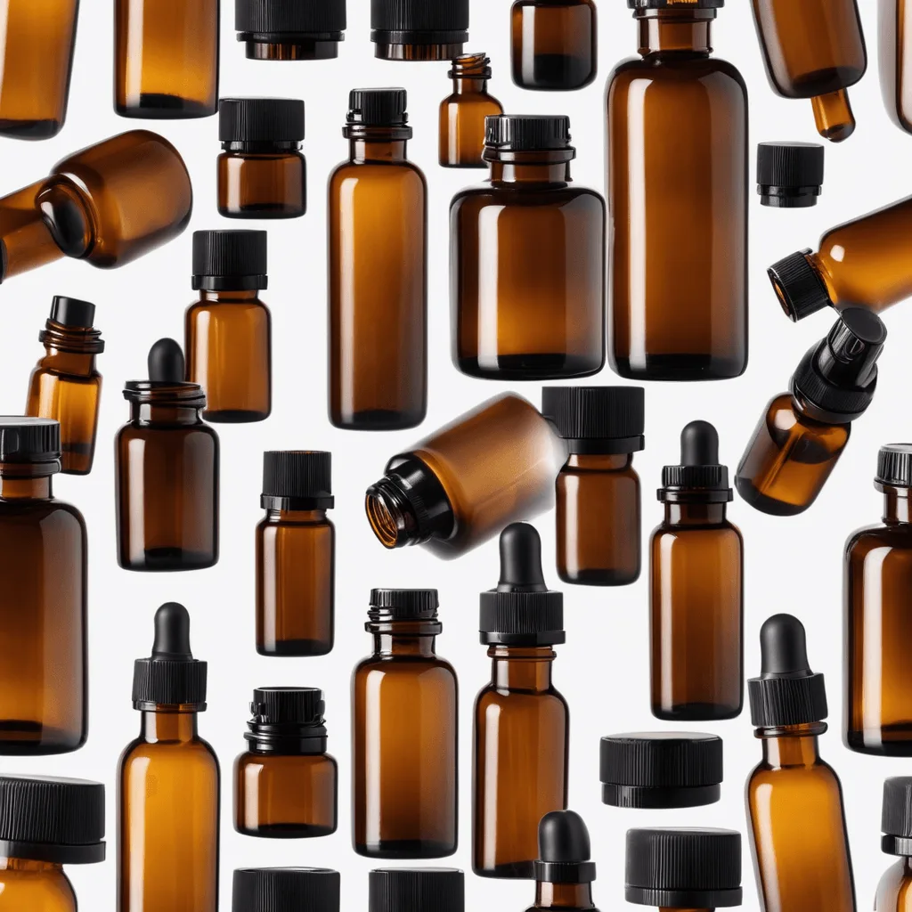 Botol Kaca Amber Perlindungan UV Terbaik untuk Farmasi