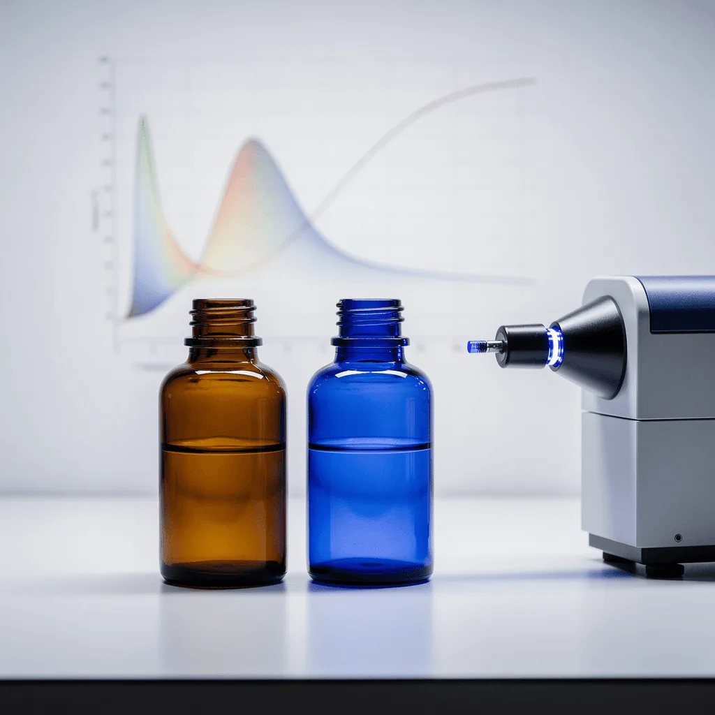 Botol Amber vs Cobalt Blue UV Protection Essential Oil