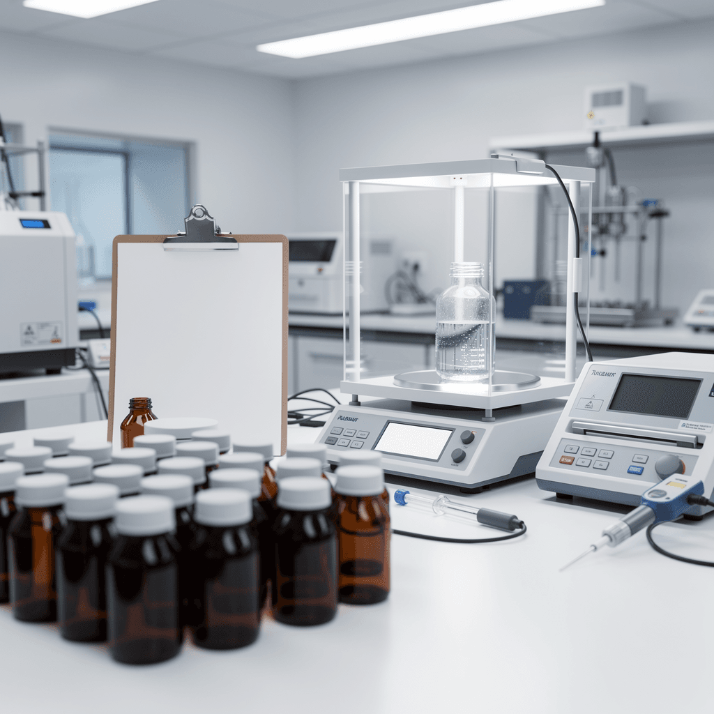 Standar Laboratorium Pengujian Botol Kaca Farmasi Indonesia