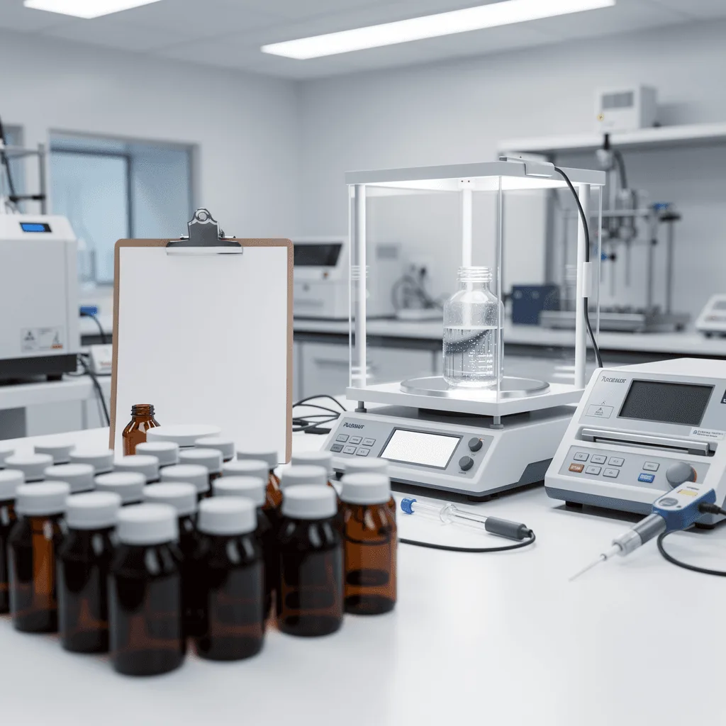 Standar Laboratorium Pengujian Botol Kaca Farmasi Indonesia