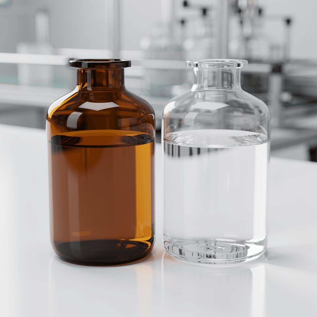 Botol Kaca Amber vs Clear: Pilihan Optimal untuk Produk Farmasi