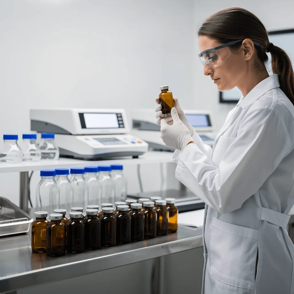 Supplier Botol Kaca Farmasi dengan Laboratory Testing: Jaminan Kualitas Komprehensif